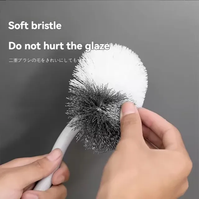 Brush Cleaning Toilet Toilet Brush Without Dead Corners… – vue 4