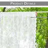 Patio extérieur Voile rideaux transparents panneau… – vue 2