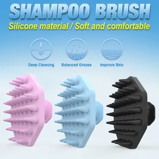 Shampoing en Silicone pour cuir chevelu