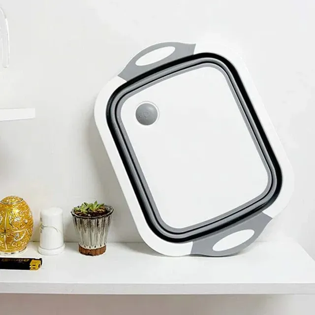 1/2 pièces ménage pliant lavabo Portable évier pied seau… – vue 4