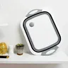 1/2 pièces ménage pliant lavabo Portable évier pied seau… – vue 4
