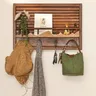 Boîte de compteur électrique décorative en bois – vue 5