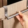 Porte serviettes suspendu acier inoxydable brossé argent… – vue 5