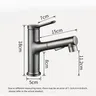 Mitigeur lavabo monocommande laiton brossé blanc mat… – vue 5