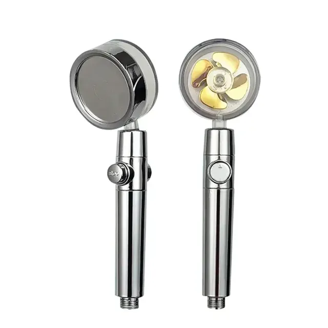 Pommeau douche pressurisé rotation 360 double turbine… – vue 6