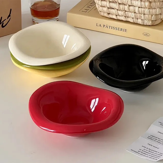 Soucoupe en céramique Ins Style bol à salade lavable au… – vue 6