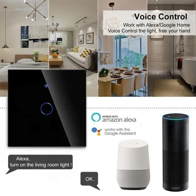 Interrupteur tactile intelligent WiFi – vue 5