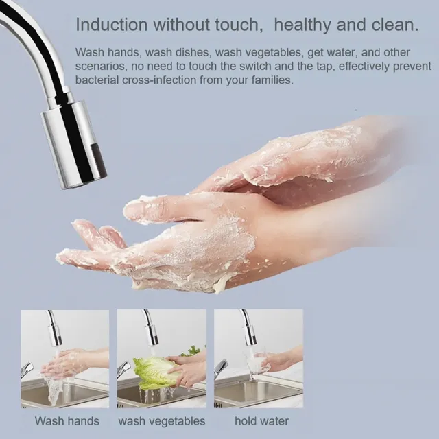 Adaptateur capteur infrarouge sans contact économie eau… – vue 4