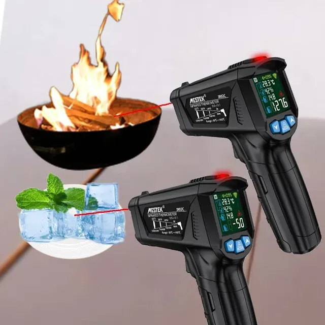 Thermomètre infrarouge numérique 600 ~ 800C – vue 4