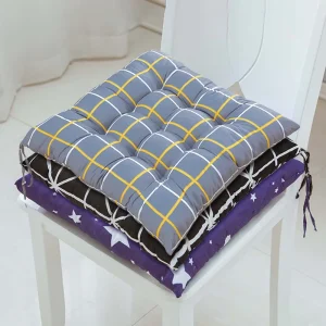 Coussinets de siège épais colorés, coussin de chaise de jardin, nouveau Textile de maison, cravate sur bureau, jardin, salle à manger, cuisine Coussinets de siège épais colorés, coussin de chaise de jardin, nouveau Textile de maison, cravate sur bureau, jardin, salle à manger, cuisine