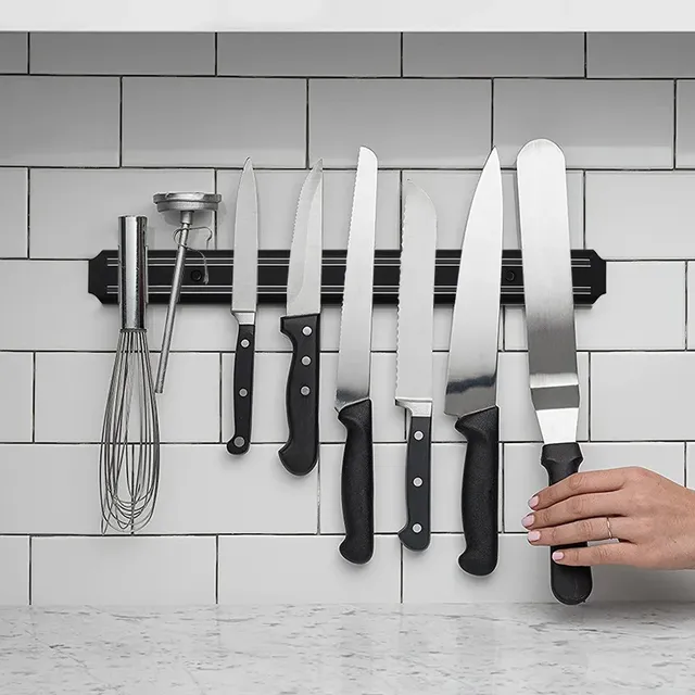 Porte couteaux magnétique mural cuisine multifonction… – vue 4