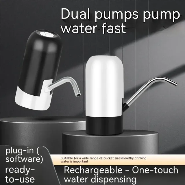 Distributeurs d'eau pompe à bouteille d'eau Portable… – vue 3