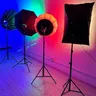 RGB Bowens Mount Softbox télécommande 100W lampe Globe… – vue 6
