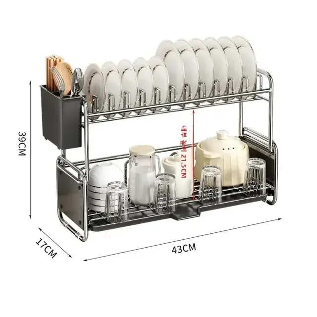 Égouttoir à vaisselle bol de cuisine vaisselle organiser… – vue 6