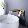 Mitigeur lavabo mural monocommande cascade bec plat… – vue 2