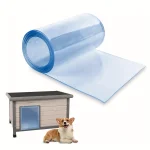 Bande de rideau souple coupe-vent en PVC, bande de rideau transparente, rideau Transparent en plastique pour porte d&rsquo;hiver, rideau d&rsquo;écran d&rsquo;armoire de cuisine