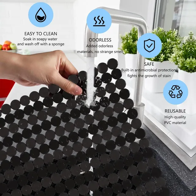 Polymères d'évier de cuisine réglables en acier… – vue 2