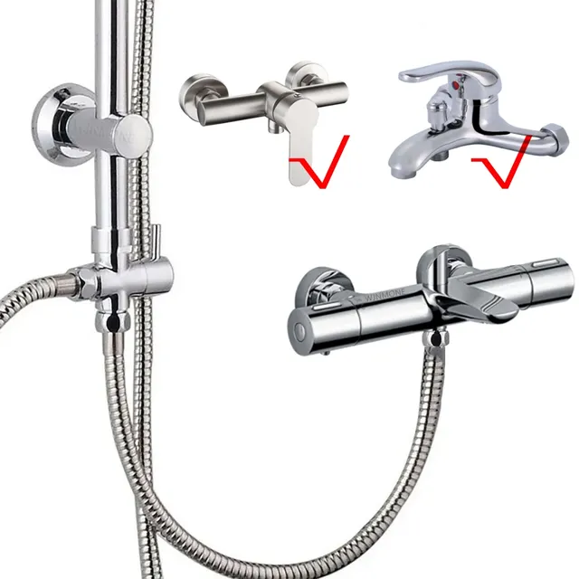 Ensemble de colonnes de douche noires – vue 4