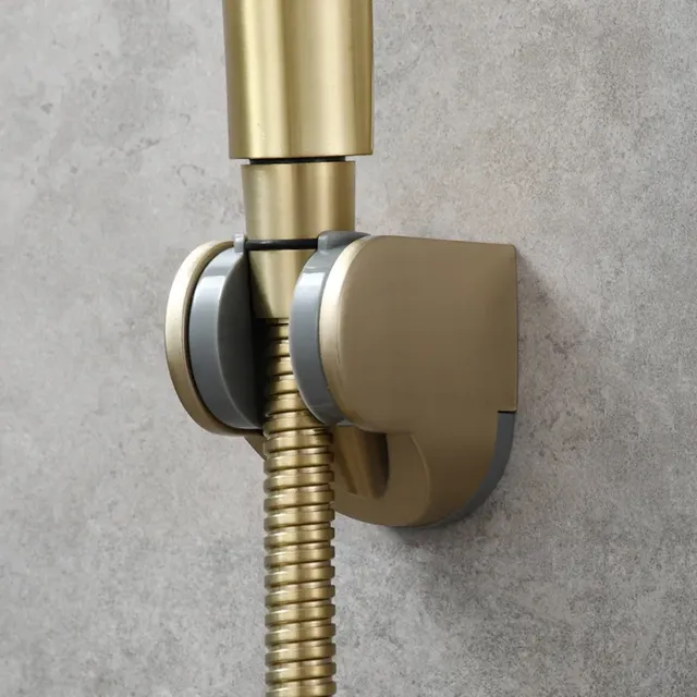 Salle de bain Douche Tête De Trépied Support Soporte… – vue 3