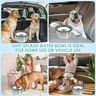 Bol d'eau pour chien en acier inoxydable – vue 5