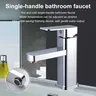 Robinet de salle de bains en acier inoxydable – vue 3