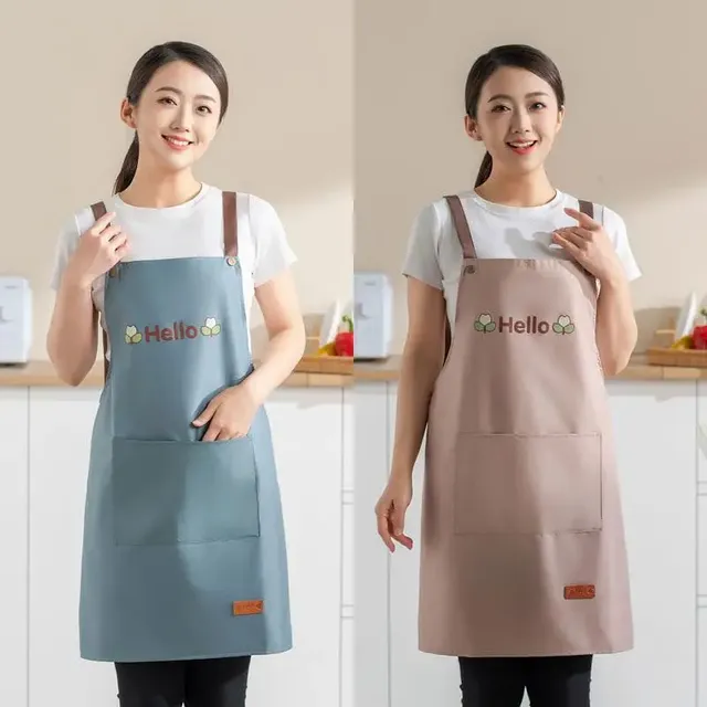 Tablier de cuisine imperméable à l'huile – vue 2