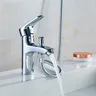 Robinet de lavabo monotrou avec pomme de douche – vue 3