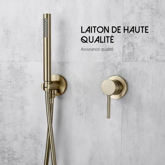 Douche à main salle de bain robinet de douche robinet… – vue 4