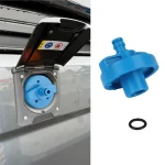 Adaptateur de réservoir d&rsquo;eau de camping-car, adaptateur de remplissage de réservoir de camping-car en plastique Durable pour remorques de camping-car, connexion de réservoir de camping-car