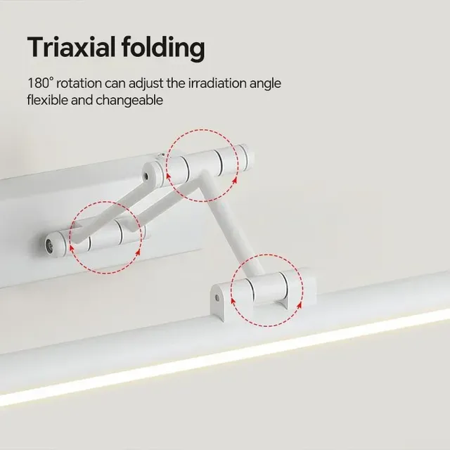 Applique murale LED moderne lampe de miroir de salle de… – vue 6