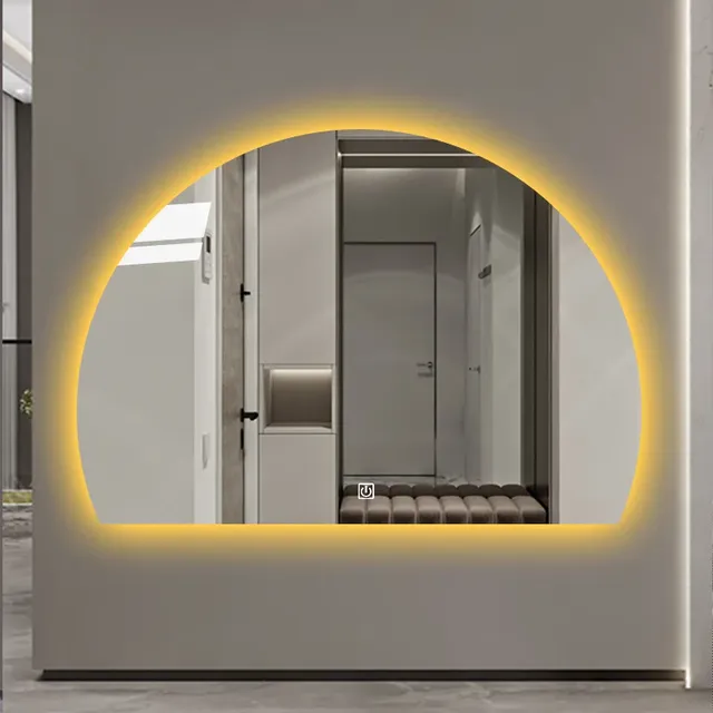 Lumière LED lumineuse coupe gauche et droite miroir… – vue 3