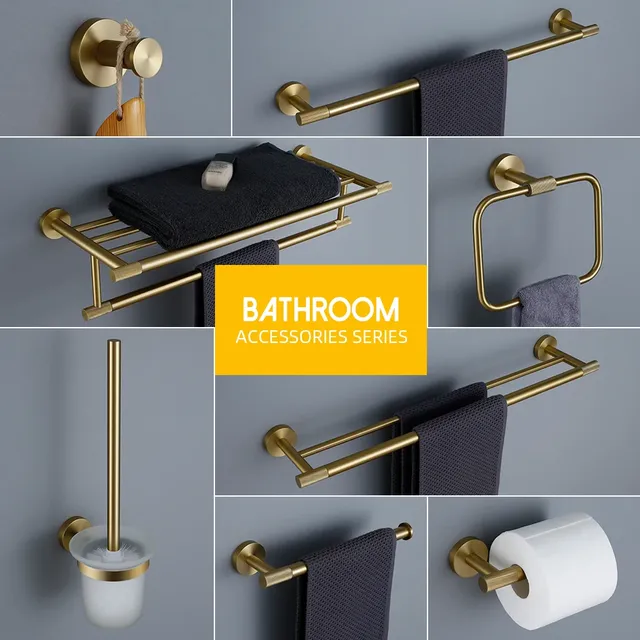 Ensemble d'accessoires de quincaillerie de salle de bain…