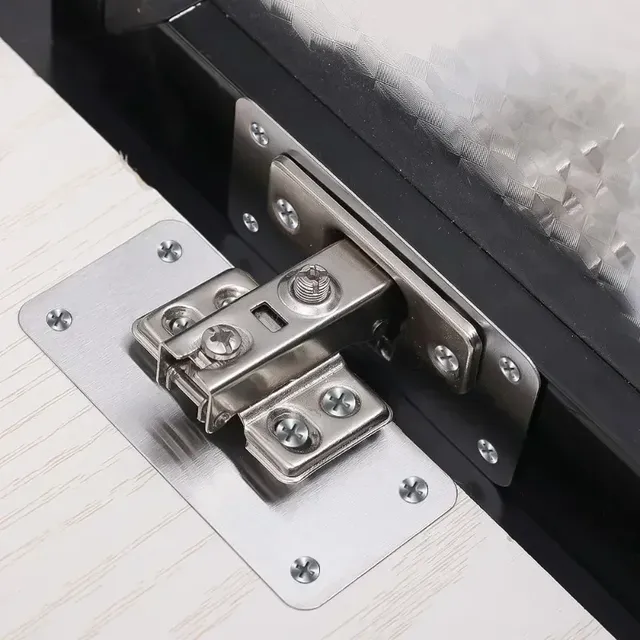 Kit de plaque de réparation de charnière d'armoire – vue 4