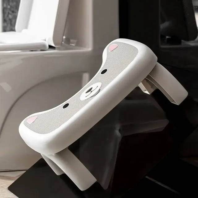 Tabouret toilette pliant antidérapant plastique… – vue 2