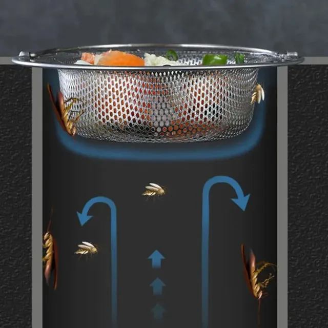 Filtre évier cuisine inoxydable antirouille… – vue 4
