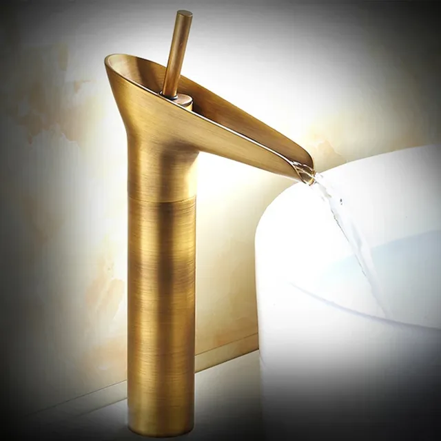Mitigeur lavabo cascade monocommande noir mat intérieur… – vue 4