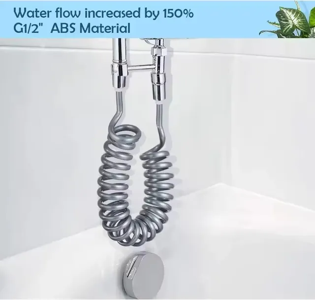 Tuyau de douche en ligne téléphonique – vue 3