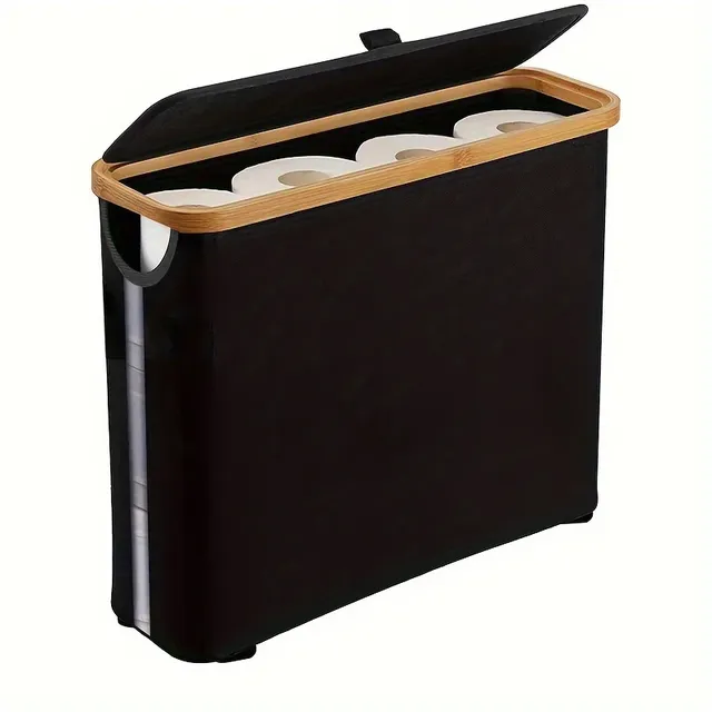 Porte papier toilette slim sol quatre rouleaux boîte… – vue 2