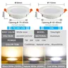 LED Downlight IP65 étanche 9W 12W 15W 7W pour salle de… – vue 2