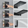 Ensemble de douche thermostatique noir – vue 5