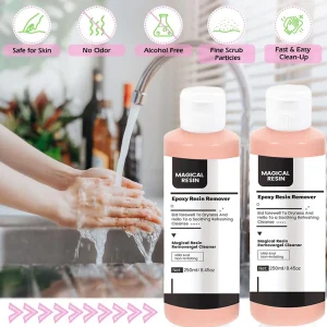 Ensemble de nettoyage de résine, nettoyage de résine, efficace pour éliminer les résidus de résine, sans odeur, nettoie les taches d’huile, nettoie la saleté tenace, facile Ensemble de nettoyage de résine, nettoyage de résine, efficace pour éliminer les résidus de résine, sans odeur, nettoie les taches d’huile, nettoie la saleté tenace, facile
