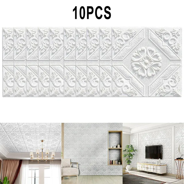 Autocollant mural en brique de carrelage – vue 3