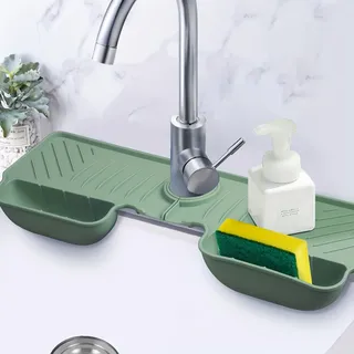 Tapis absorbant pour robinet de cuisine