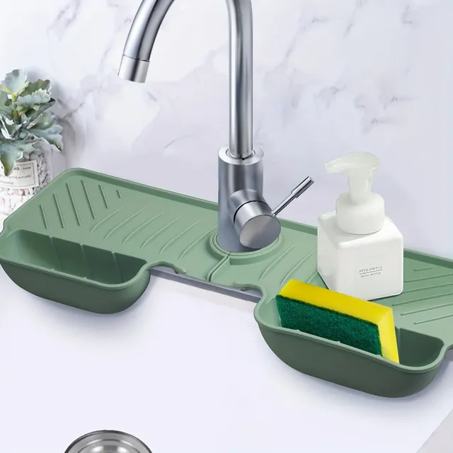 Tapis absorbant pour robinet de cuisine