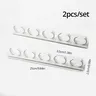 2 pcs/Set Blanc Rack De Stockage De Cuisine… – vue 6