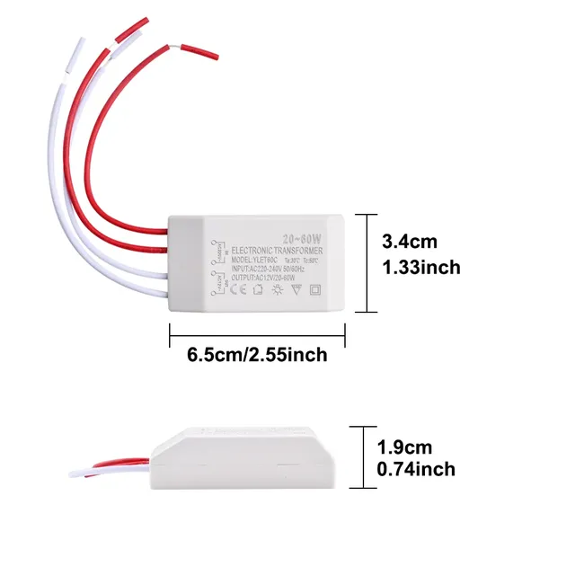 Transformateur 220v 12v Transformateur électronique AC… – vue 6