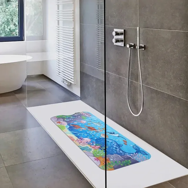 Tapis de baignoire Extra Long de dessin animé – vue 6