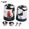 Paire Poignées Thermostatiques Chrome Miroir Plastique… – vue 6