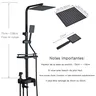 OXG Ensemble de robinets de douche thermostatiques en… – vue 2