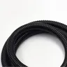 Tuyau de douche flexible en acier inoxydable noir – vue 3